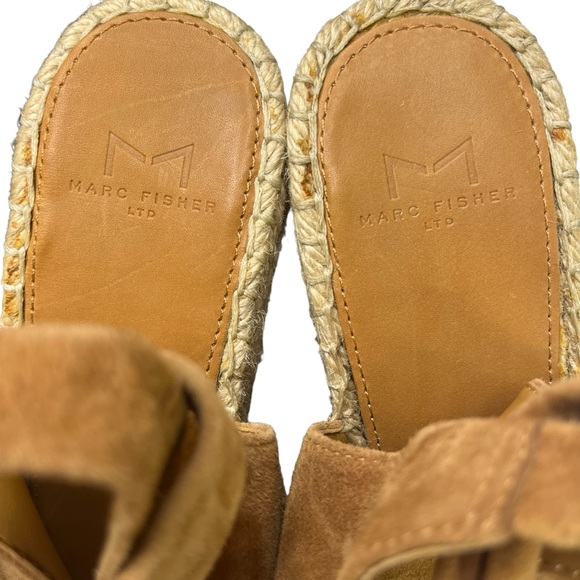 Marc Fisher Mlandira Leather Upper Platform Wedge‎ Womens Shoes Size 9M - Picture 7 of 12